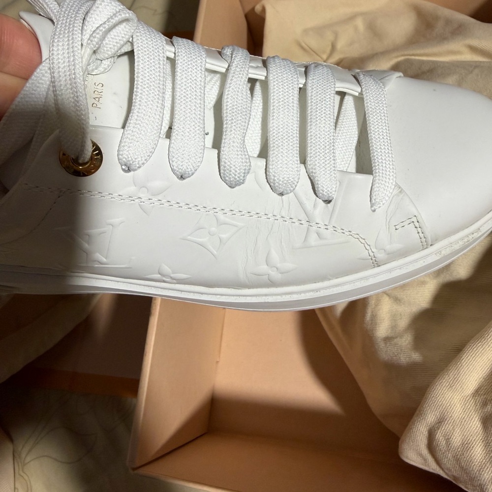 Louis Vuitton women’s sneakers time out 38.5 - Picture 12 of 13